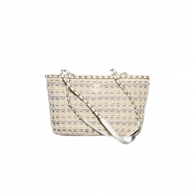 CHANEL MASTER SMALL COTTON TOTE BAG AS5235 (33*21*11cm)